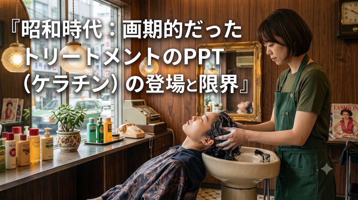 昭和時代:画期的だった「PPT(ケラチン)」の登場と限界