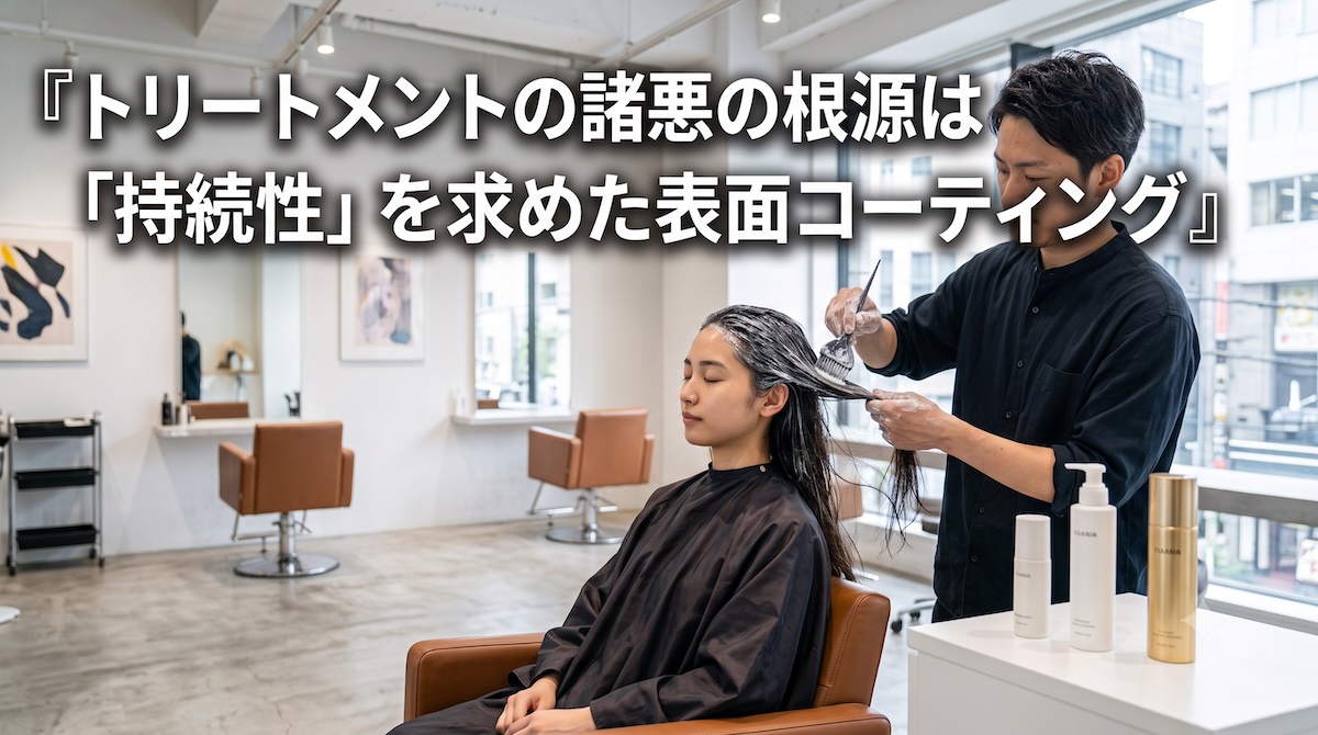 トリートメントの諸悪の根源は「持続性」を求めた表面コーティング